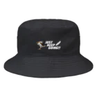 “すずめのおみせ” SUZURI店のJUST KEEP GOING Bucket Hat