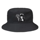 Cheap_KAWAIIの元気満タン!キャット Bucket Hat