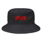スラムのSTREET HOODIE BLACK Bucket Hat