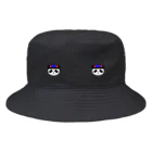 ヒガンバナの帽子パンダ Bucket Hat