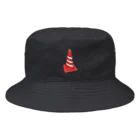 fizzzの三角コーン Bucket Hat