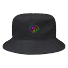 ぺんぺこぺこりーなのゲーミングトイプードルのコロン Bucket Hat