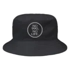 ハチワレデザインのNO 990 NO LIFE(W) Bucket Hat