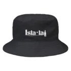 isla_laのIsla･laロゴ（白）バケットハット Bucket Hat