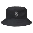 AURORA_MARTのオーロラちゃんハット_BLACK Bucket Hat