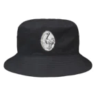 PALA's SHOP　cool、シュール、古風、和風、のStruthio camelus Bucket Hat