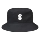 ゆいたっく／犬イラストのマルチーズおすわり Bucket Hat