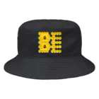 LalaHangeulのハニカム構造(BEE） Bucket Hat