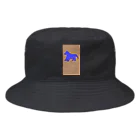 nali-の絵心ない人の絵を、絵心ある人が色塗りした犬 Bucket Hat