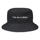 おこめのダイエット食堂のI'm on a diet. Bucket Hat