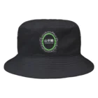 DRIPPEDのJR山手線路線図 楕円形バージョン 白ロゴ Bucket Hat