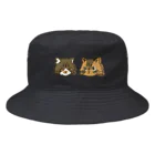 猫のきぬくんのお店のかわいいこといつもいっしょ Bucket Hat