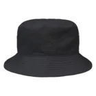 DOLCEOSSOのDOLCE OSSO ”ドルチェ オッソ" アッシュブラック Bucket Hat