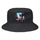 𝔔𝔘𝔒ℜℑ𝔄のCyberpunk giraffe Bucket Hat