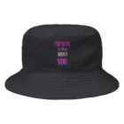 Design_Lab_Lycorisのi'm nuts about you(私はあなたに夢中です) Bucket Hat