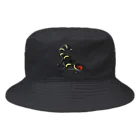 もむのふの爬虫類グッズやさんのハイナントカゲモドキちゃん Bucket Hat