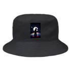 幸運のしっぽの黒猫の秘密の一夜 Bucket Hat