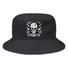 かるるんショップの骸骨紳士シリーズ　微笑 Bucket Hat