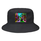 Ａ’ｚｗｏｒｋＳの宇宙人類皆兄弟 HORIZONTAL Bucket Hat