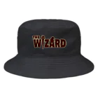 indigo_blue_moonのTHE WIZARD (魔法使い) ロゴ Bucket Hat