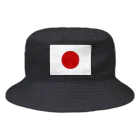 お絵かき屋さんの日本の国旗 Bucket Hat