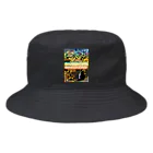 猫に恩返しのDIVINECATsWHISKERS Bucket Hat