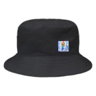 ぱんだうさぎ亭リズのアマビエさま。濃いめ。 Bucket Hat