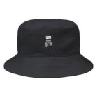 un_grn (月刊アングラ)のun_grn (white logo): BH Bucket Hat