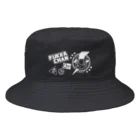 【FUKA FAM!】suzuri店のふっかちゃんおねぎジェット（白） Bucket Hat