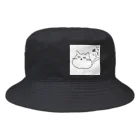 ゆるふわ本舗 こふれちっく。のゆるどろ猫 Bucket Hat