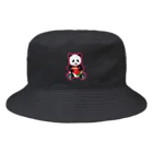 油絵描きの小物売り場の苺パンダヴァンパイア Bucket Hat