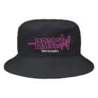 CRACKSのcracks logo BACKET HAT バケットハット