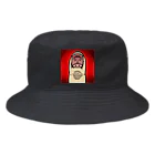 メソポ田宮文明の笹暮 立矢（ささくれ たつや） Bucket Hat