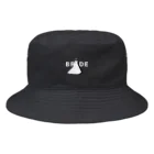 ペアTシャツ屋のシバヤさんのペア(BRIDE)ドレス_白_FW Bucket Hat