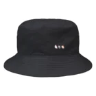 TKMTS STOREの【Torinote】文鳥3羽オリジナル Bucket Hat