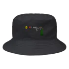 葉隠お宮のかくれがのぴえん放射器 Bucket Hat