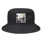 meril_goods_storeの「Aurora diurna」ジャケデザイン2 Bucket Hat