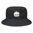 FirenzeBAR ADOMANIのランプレドットのイラスト　白文字 Bucket Hat