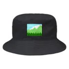 ✨🌈✨ユラクラカン🇯🇵 ✨🌈✨の☁️青空と雲☁️と青い山脈🗻ズ Bucket Hat