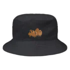masumi maedaの寄り添うカピバラ　 Bucket Hat