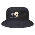 やまま商店のSmokin'　Skull Bucket Hat