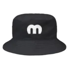 MechuのMechuロゴ（白） Bucket Hat