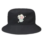 binkycraft.のひつじポップコーン（ミント） Bucket Hat