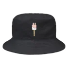 binkycraft.のうさぎアイス（いちご） Bucket Hat