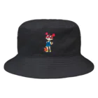 NerdCatHoodiesのNerdCatHoodies Travel girl Bucket Hat