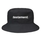 TESTAMENTのTESTAMENT Logo　 バケットハット