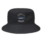 猫と釣り人のKUROKAJIKI_EB_2CW Bucket Hat