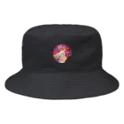 蛍烏賊屋の絨毯柄と鶏 Bucket Hat