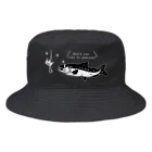 イラスト MONYAAT のキングサーモンへB Bucket Hat