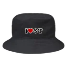 ＩＯＳＴのI love IOST（横型） バケットハット